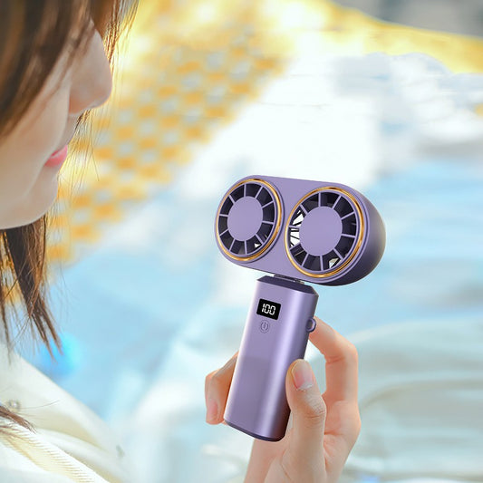 USB Handheld Mini Fan Foldable Portable 